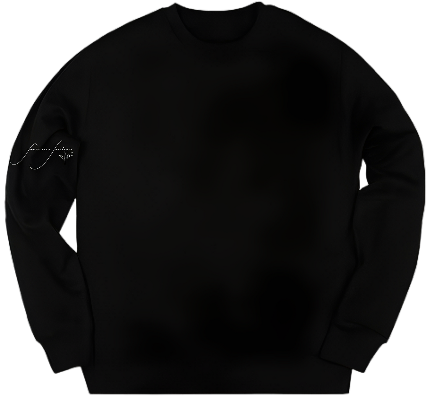 Frankie Fit Black Crew Neck